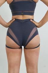 Carmen Super High Waist Garter Short
