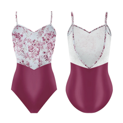 Chanelle Claret Rose Girls Leotard
