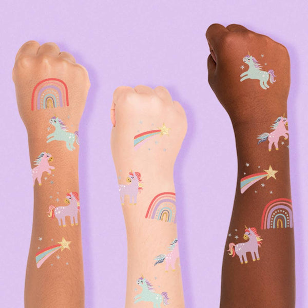 Enchanting Unicorns Temporary Tatto