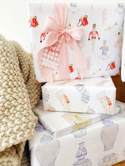 Holiday Nutcracker Gift Wrap