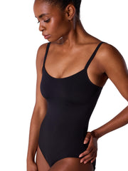 EL102W Camisole Leotard with Bratek
