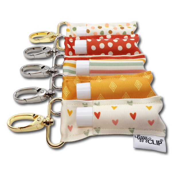 Muted Hearts LippyClip® Lip Balm Holder