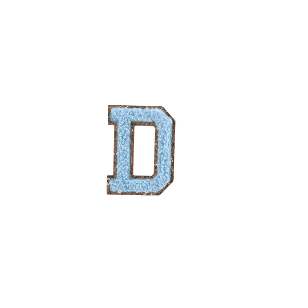 Rac n Roll Letter Patches - D