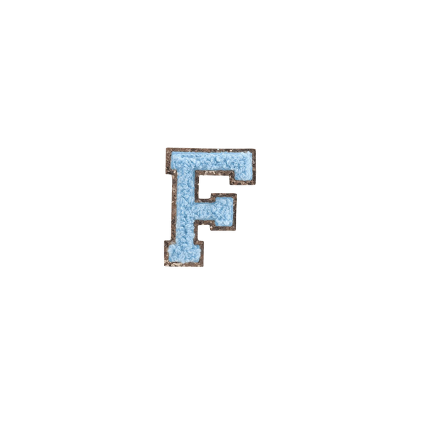 Rac n Roll Letter Patches - F