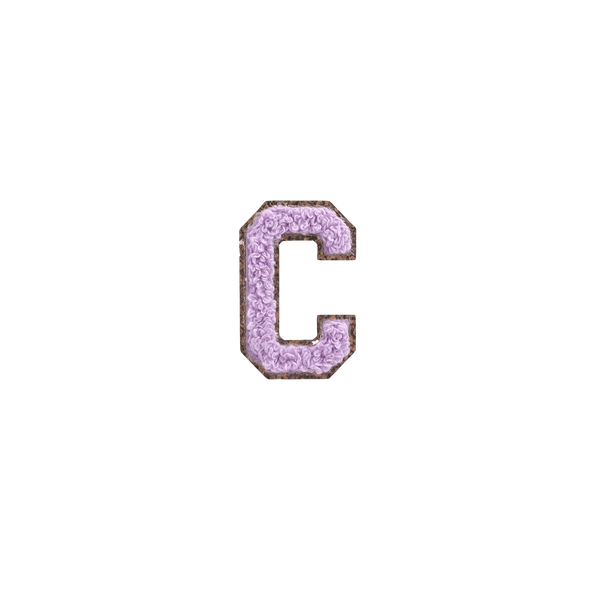 Rac n Roll Letter Patches - C