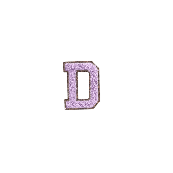 Rac n Roll Letter Patches - D