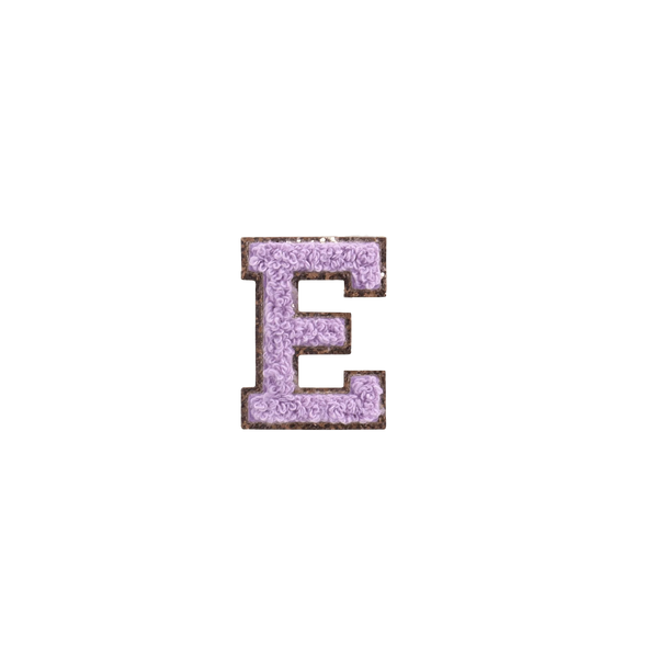 Rac n Roll Letter Patches - E