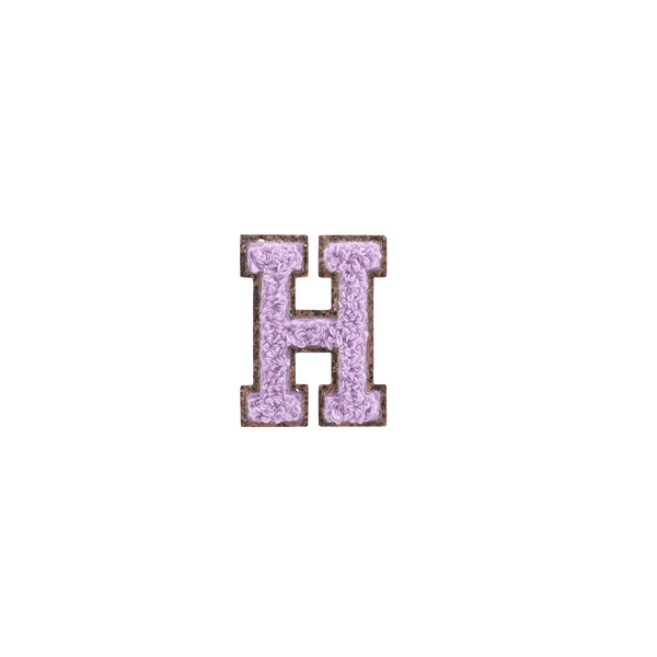 Rac n Roll Letter Patches - H