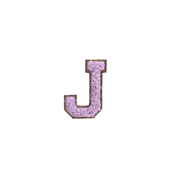 Rac n Roll Letter Patches - J