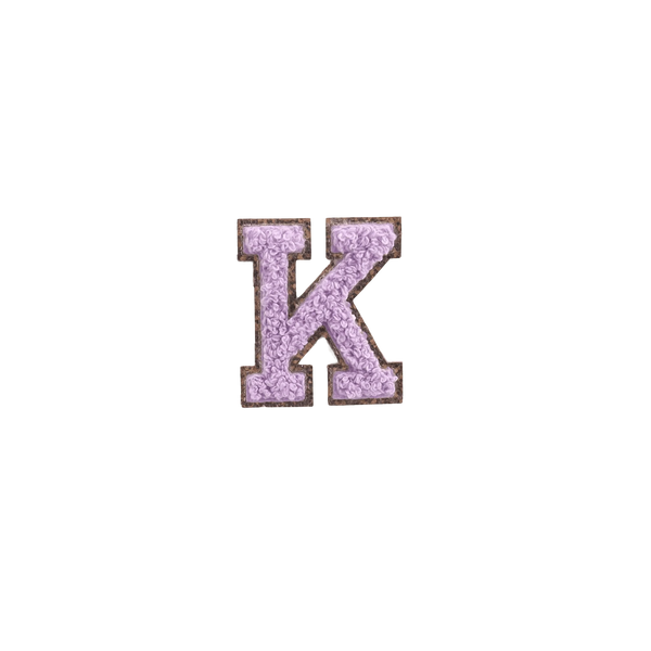 Rac n Roll Letter Patches - K