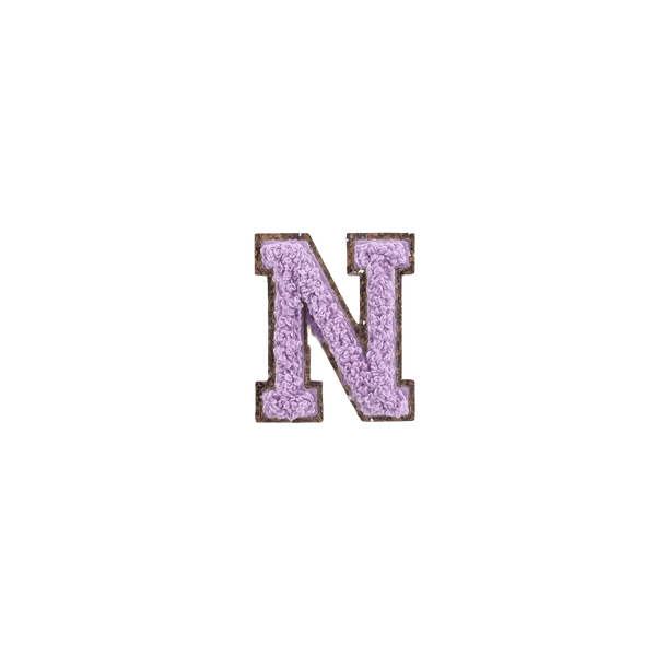 Rac n Roll Letter Patches - N