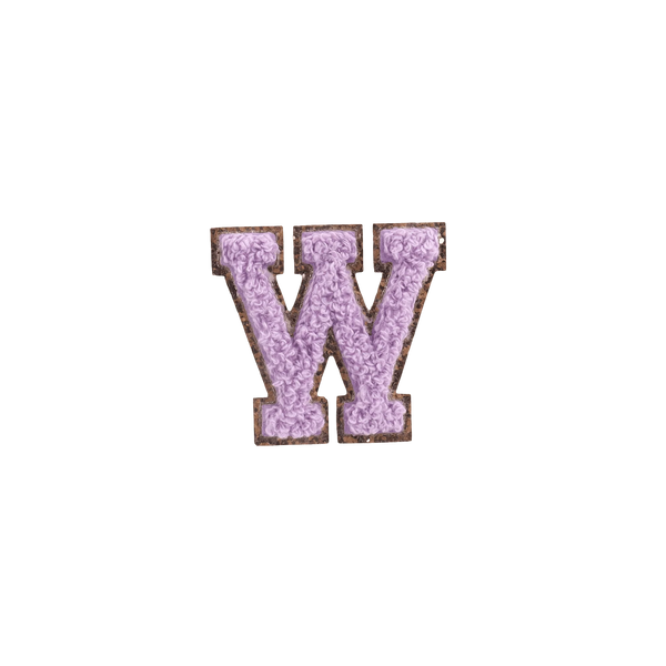 Rac n Roll Letter Patches - W