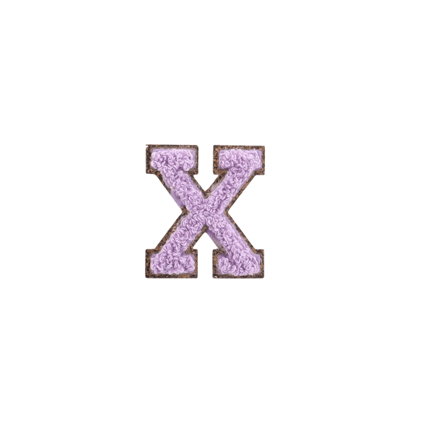 Rac n Roll Letter Patches - X