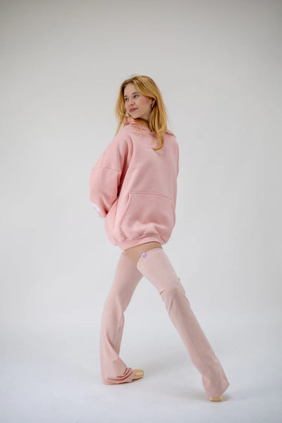 Long Legwarmers Ballerina Pink