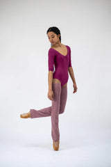 Long Legwarmers Purple Thistle