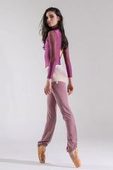Long Legwarmers Purple Thistle