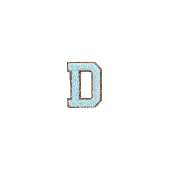 Rac n Roll Letter Patches - D
