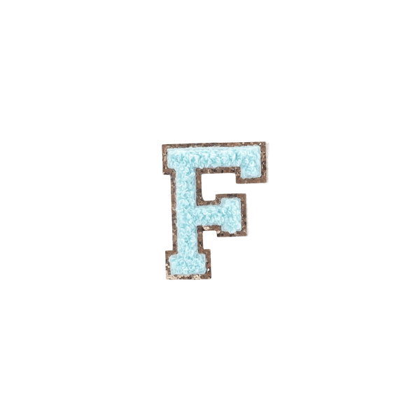 Rac n Roll Letter Patches - F