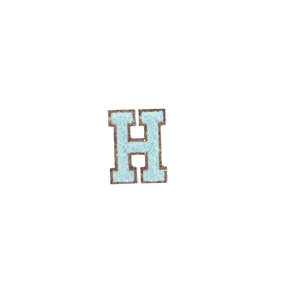 Rac n Roll Letter Patches - H