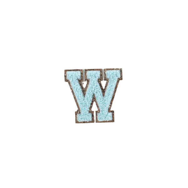 Rac n Roll Letter Patches - W