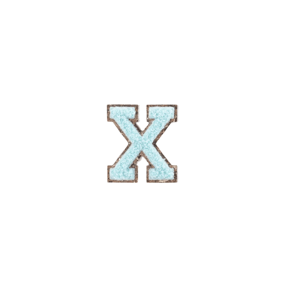 Rac n Roll Letter Patches - X