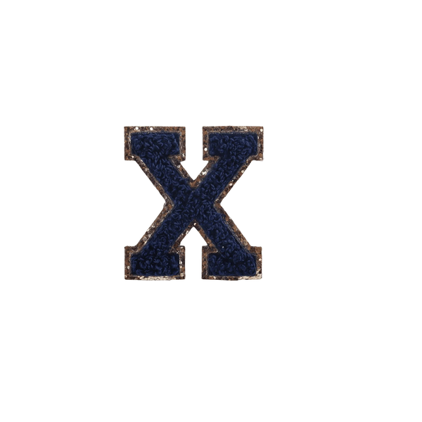 Rac n Roll Letter Patches - X
