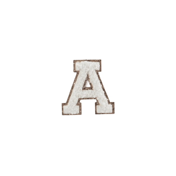 Rac n Roll Letter Patches - A