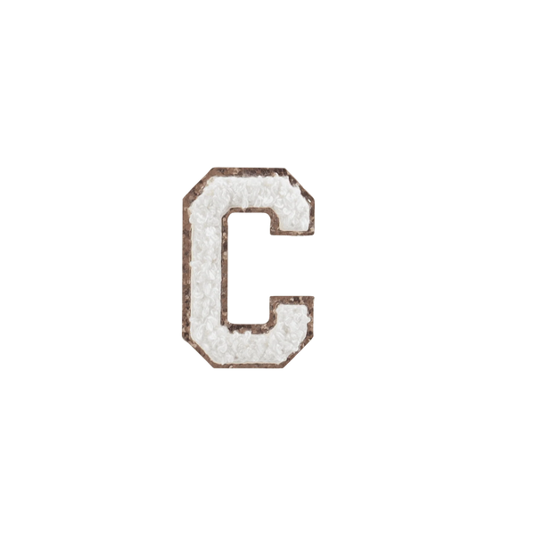 Rac n Roll Letter Patches - C