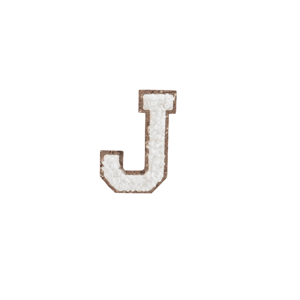 Rac n Roll Letter Patches - J