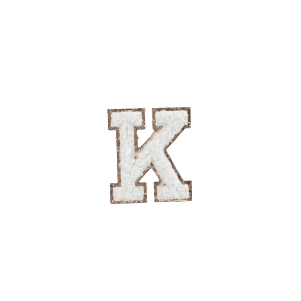 Rac n Roll Letter Patches - K