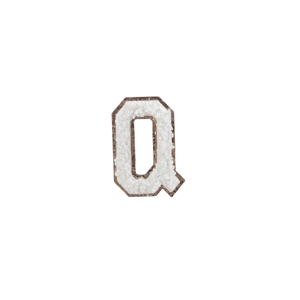 Rac n Roll Letter Patches - Q