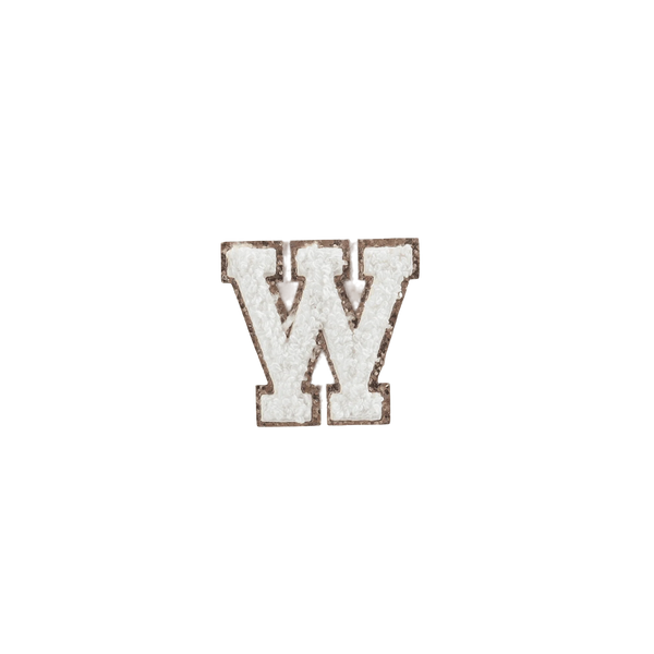 Rac n Roll Letter Patches - W