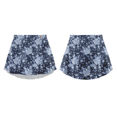 Patterned Skirt Midnight Blanc