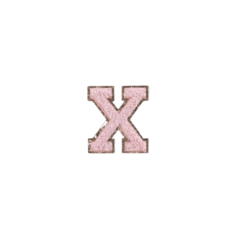 Rac n Roll Letter Patches - X
