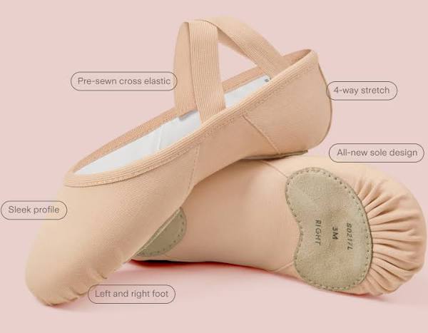 S0217L Elation Canvas Ballet Shoe (PNK)