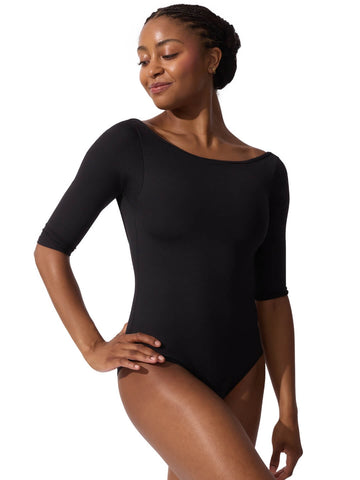 TB234W 3/4 Boat Neck Leotard