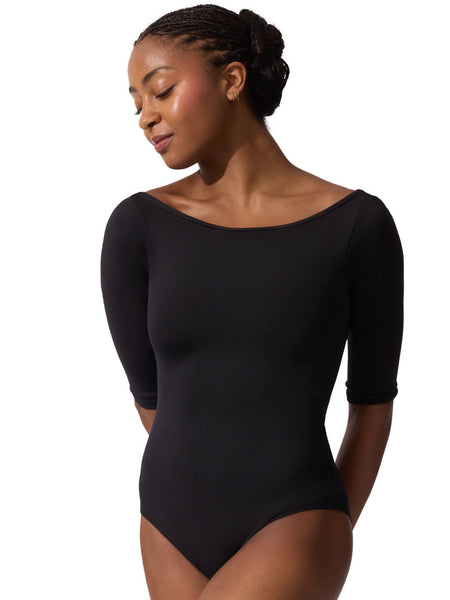 TB234W 3/4 Boat Neck Leotard