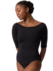 TB234W 3/4 Boat Neck Leotard