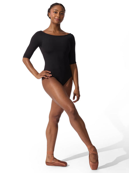 TB234W 3/4 Boat Neck Leotard