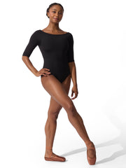 TB234W 3/4 Boat Neck Leotard