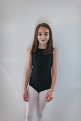 Black V-Back Leotard