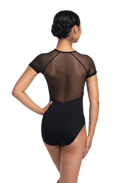 1068ME Emily Leotard with Mesh
