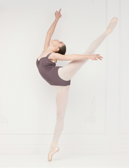 1440 Wide Strap Pinch Front Leotard