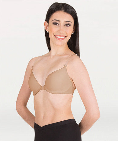Padded Bra with Clear Straps, Body Wrappers