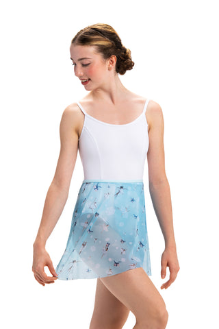 16207G R.A.D. Pull-On Chiffon Skirt