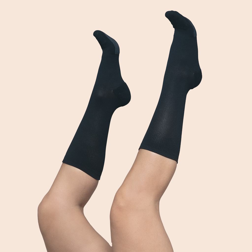 Apolla Shocks Amp No Show Traction Dance Sock - Womens/Mens