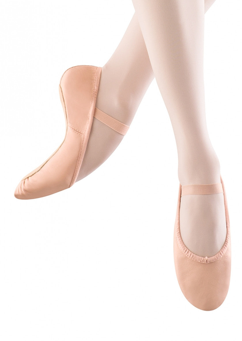 S0205G Dansoft (PNK) Leather Ballet Slipper – Limbers Dancewear