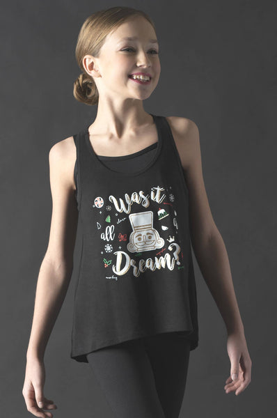 Was It All A Dream Nutcracker Black Tank