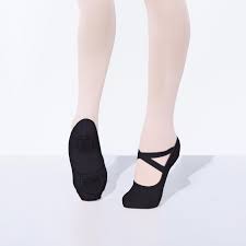 212W Lily (BLK) Leather Ballet Slipper